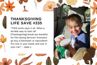 Thanksgiving Incident - Christian Chokes on Plastic Wipes