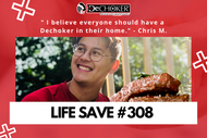 Life Save #308: Chris saves himself with the Dechoker