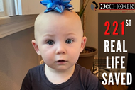 Dechoker® Saves One Year Old from Choking on Quarter