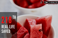 Dechoker® 移除西瓜並拯救第 218 個生命