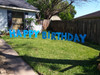 HAPPY BIRTHDAY 24" Yard Letters