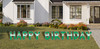 HAPPY BIRTHDAY 24" Yard Letters - Center Fade Print