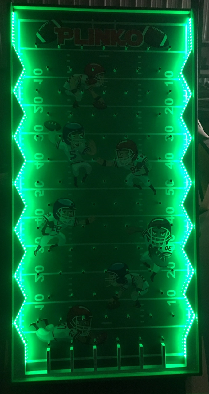 LED Football Plinko 