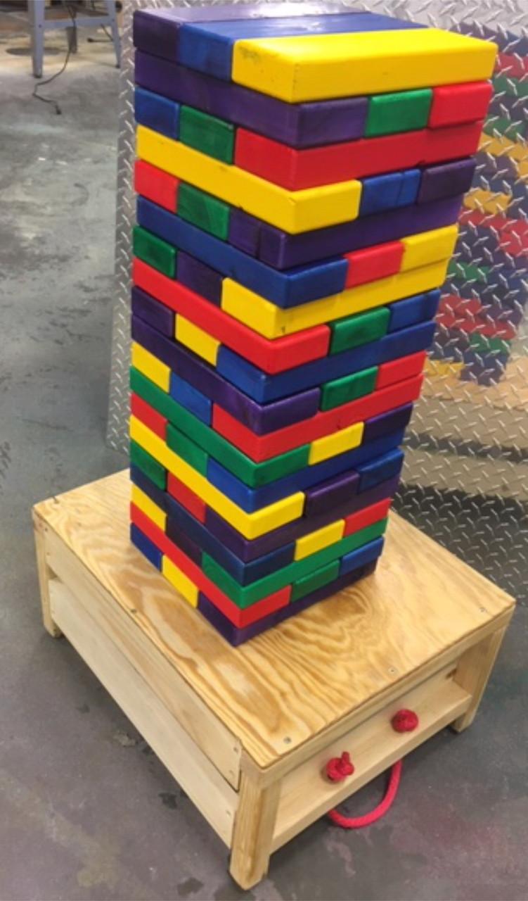 Jumbo Stacker Colored with Table 