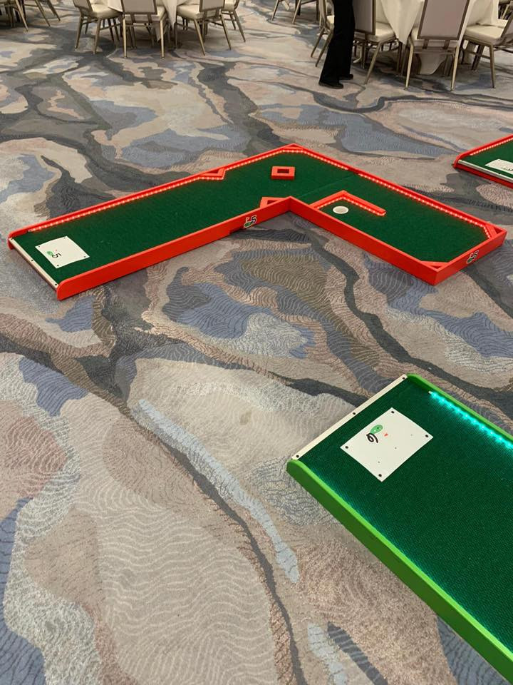 putti BASIC 9 Hole - Portable Mini Golf (NON LED Set) - Carnival