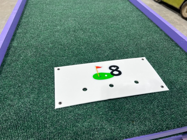 BASIC 9 Hole - Portable Mini Golf (NON LED Set) - Carnival