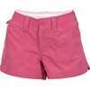 Aftco W01 Womens The Original Fishing Short CarmineRed - Front