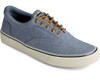 SPERRY STS22046 Mens Striper II CVO Distressed Sneaker Blue - Angle