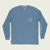 Marsh Wear MWT2015 Shuck Local LS T-Shirt Blue - Front