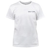 Salt Life SLY1479 Salty Honor Bones Youth Short Sleeve Tee White - Front