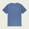 Marsh Wear MWT3077 Tailer Short Sleeve Tee BluefinHeatherBlue - Front