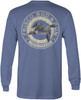 6014 Frisco Rod & Gun Format Pintail Long Sleeve Tee BlueJean - Back