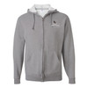 993MR Frisco Rod & Gun Eagle Full Zip Hooded Sweatshirt Oxford - Front