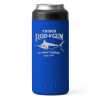 21071508878 Yeti Rambler 12oz Colster Slim Can Cooler - NC-Marlin - Royal Blue