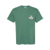 6030 Frisco Rod & Gun Billboard Short Sleeve Pocket Tee - LightGreen