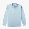 Aftco M61209 Coastal Layer 1/4 Zip Dusk Heather