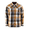 40116 Grundens Bankside Lined Shacket - Freestone Plaid