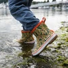 60065 Grundens Kid's Guppy Rain Boot - Fish Camo