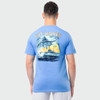GHV56001-5SY1015 Guy Harvey Men's OG Pocket Tee - Sketchy Blue - Azure Blue