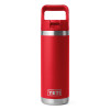 Yeti Rambler 18oz Water Bottle with Color-Matched Straw Cap