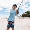 3015261011 Pelagic Youth Aquatek Goione Fishing Shirt - Tuna