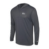 1015251006 Pelagic Aquatek Hooded Fishing Shirt Rusted Icon - Graphite