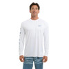 1015261010 Pelagic Aquatek Wahoo Icon Fishing Shirt - White