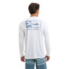 1015261010 Pelagic Aquatek Wahoo Icon Fishing Shirt - White