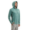 1015262001 Pelagic Vaportek Circled Hooded Fishing Shirt - North Atlantic