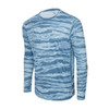 1015262002 Pelagic Vaportek Wahoo Camo Fishing Shirt - Petrol
