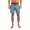 1001261003 Pelagic Ledge Wahoo Camo 18" Boardshorts - Petrol