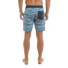 1001261003 Pelagic Ledge Wahoo Camo 18" Boardshorts - Petrol