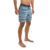 1001261003 Pelagic Ledge Wahoo Camo 18" Boardshorts - Petrol