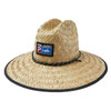 1205261002KHAOS Pelagic Baja Straw Hat - Deluxe - Khaki