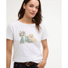 LTS0712WH11 Barbour Brambles T-Shirt - White