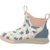 XTRATUF Women's 6 Inch Ankle Deck Boots Sport - Ivory Duck Camo