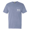 SFM12373 Southern Fried Cotton Waterfowl Short Sleeve Tee - Ice Blue