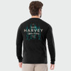 GHV57022-4FY1017 Guy Harvey HarborLite Long Sleeve Tee - Rig Masters - Caviar
