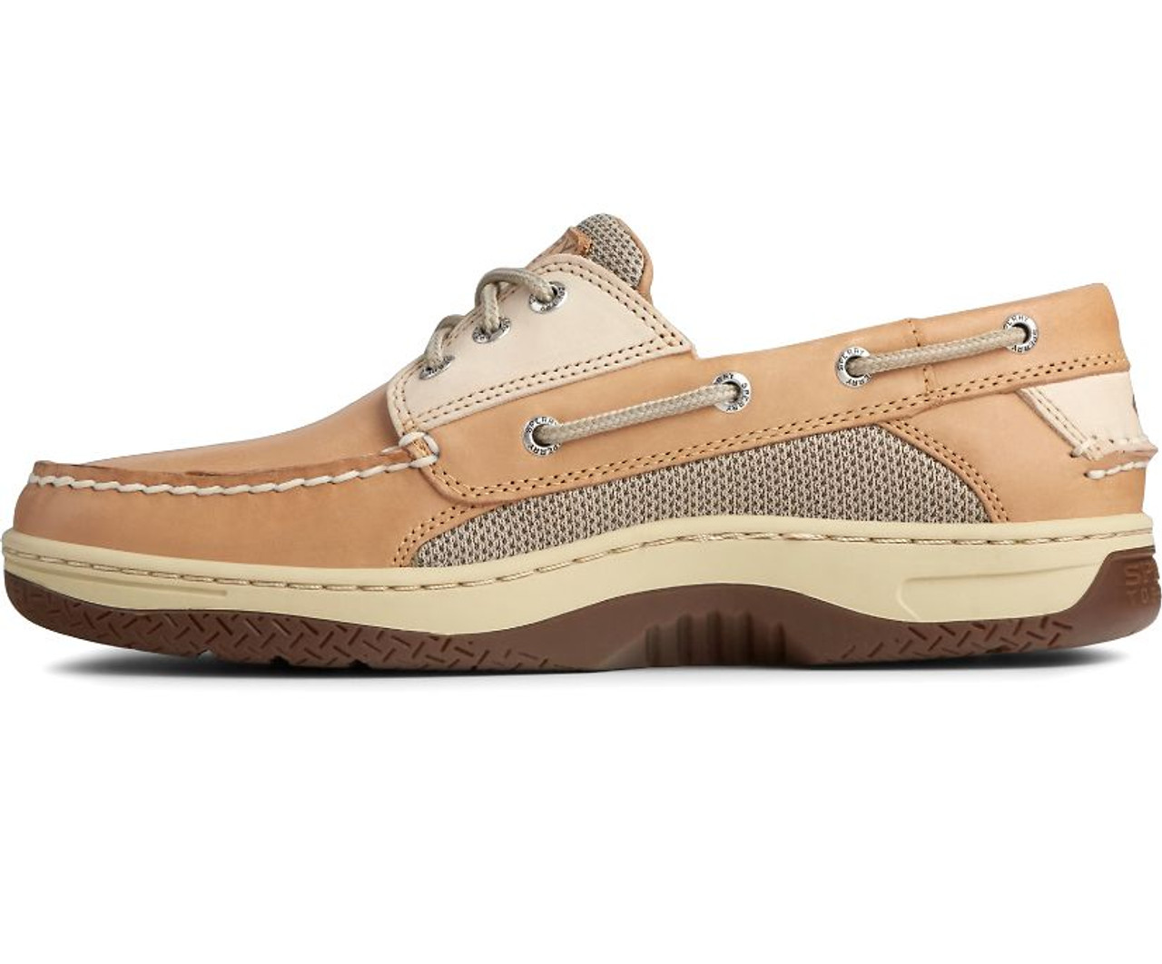 Sperry Mens Billfish 3-eye Boat Shoe Tan Beige