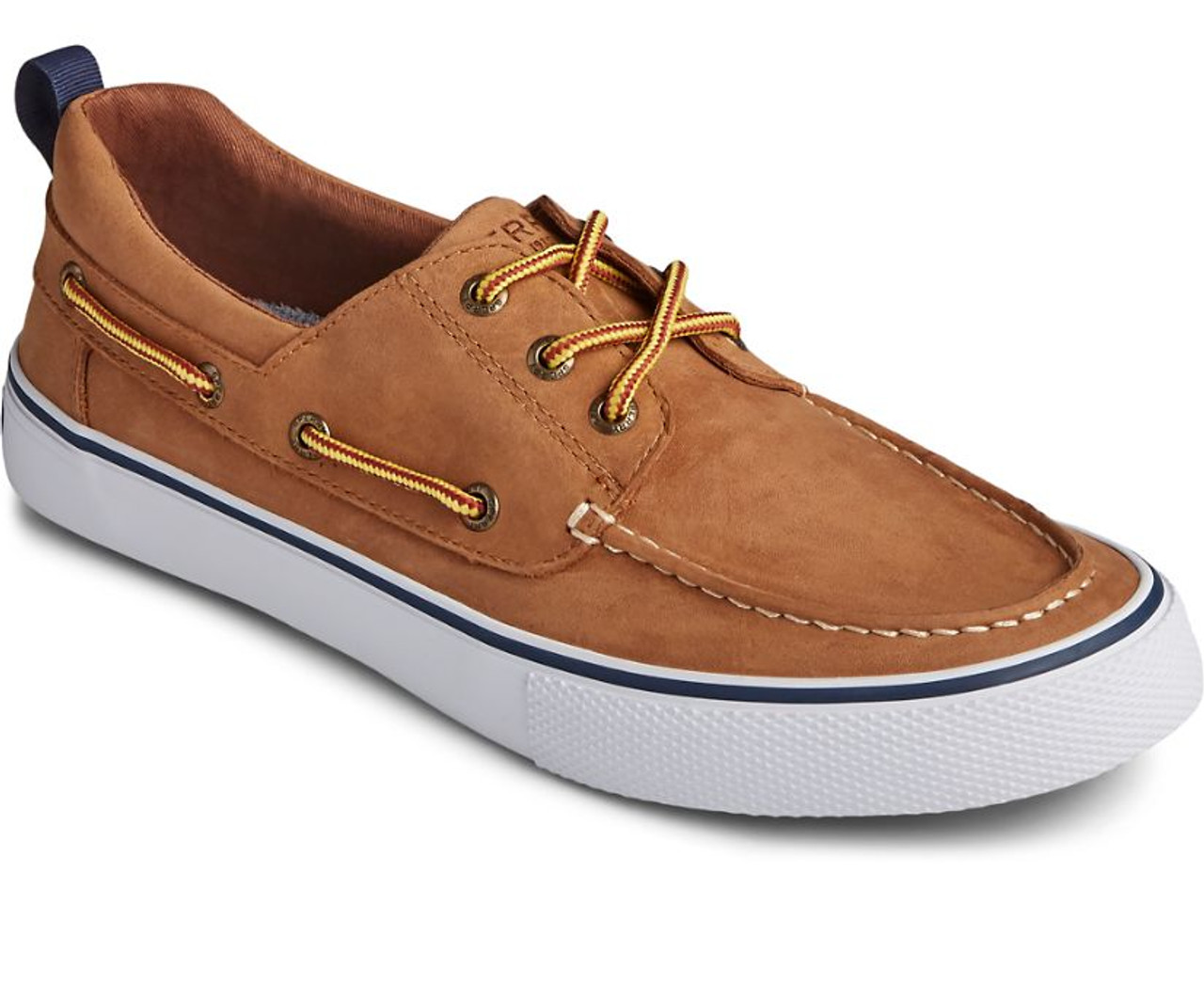 leather sperry sneakers