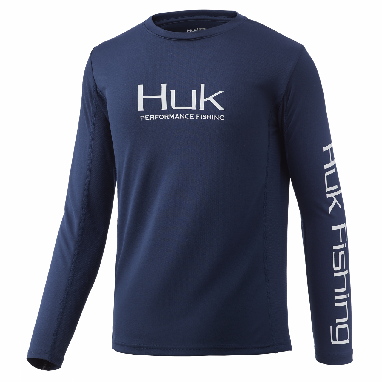 HUK H7120035 Youth Icon X Performance Shirt Sargasso Sea - Front