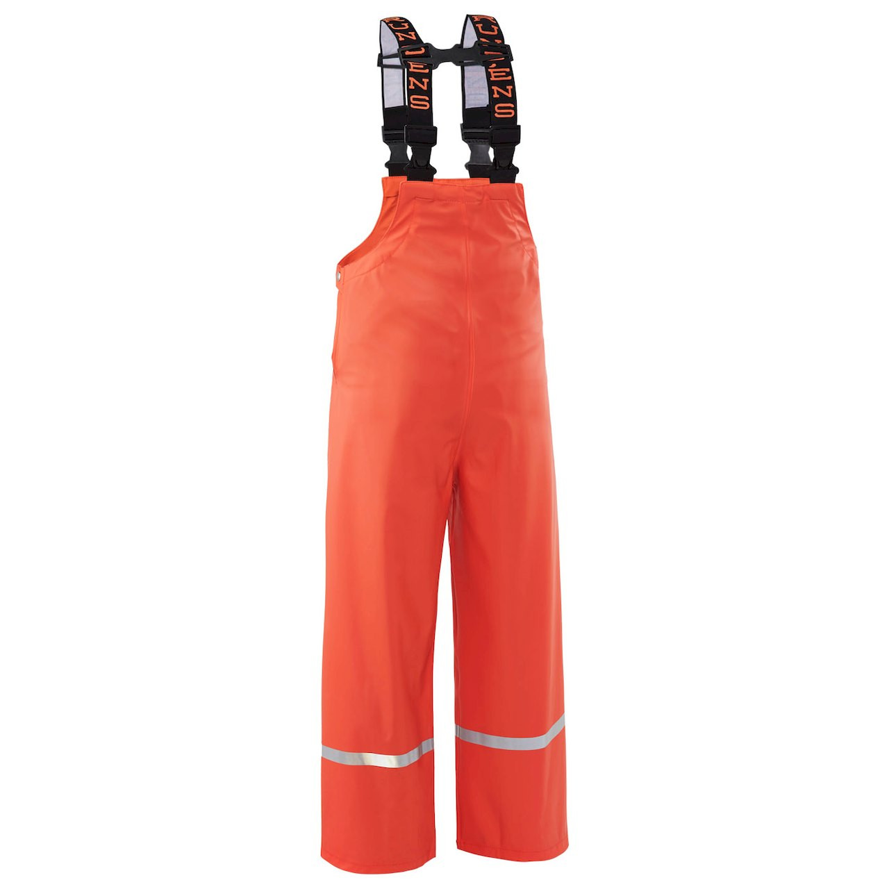 Grundens 10018 Childrens Zenith 117 Sport Fishing Bib Pants Orange - Front