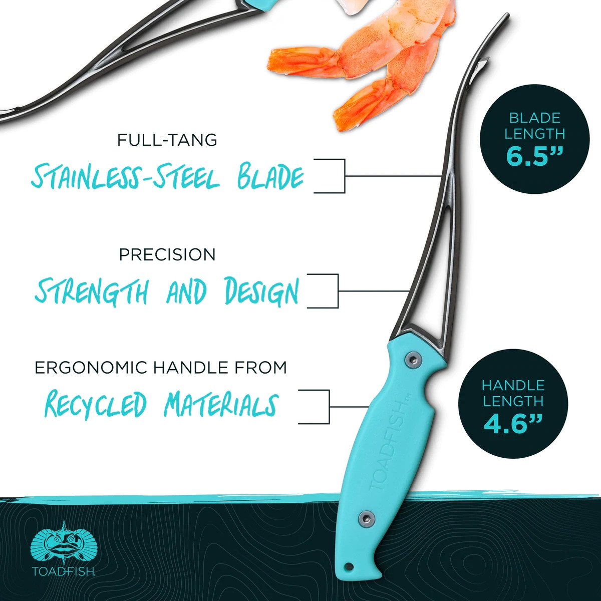 Toadfish TF1009 The Frogmore Shrimp Cleaner