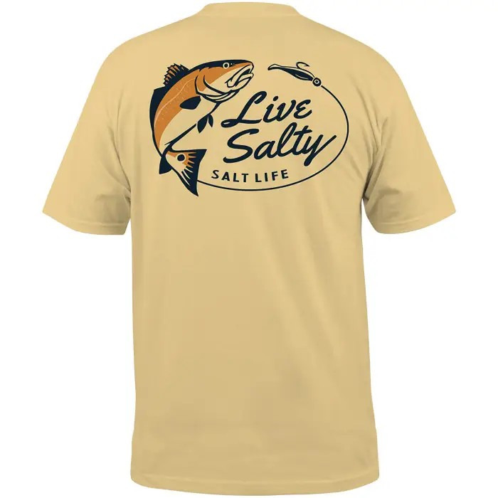Salt Life Salty Red Short Sleeve Tee