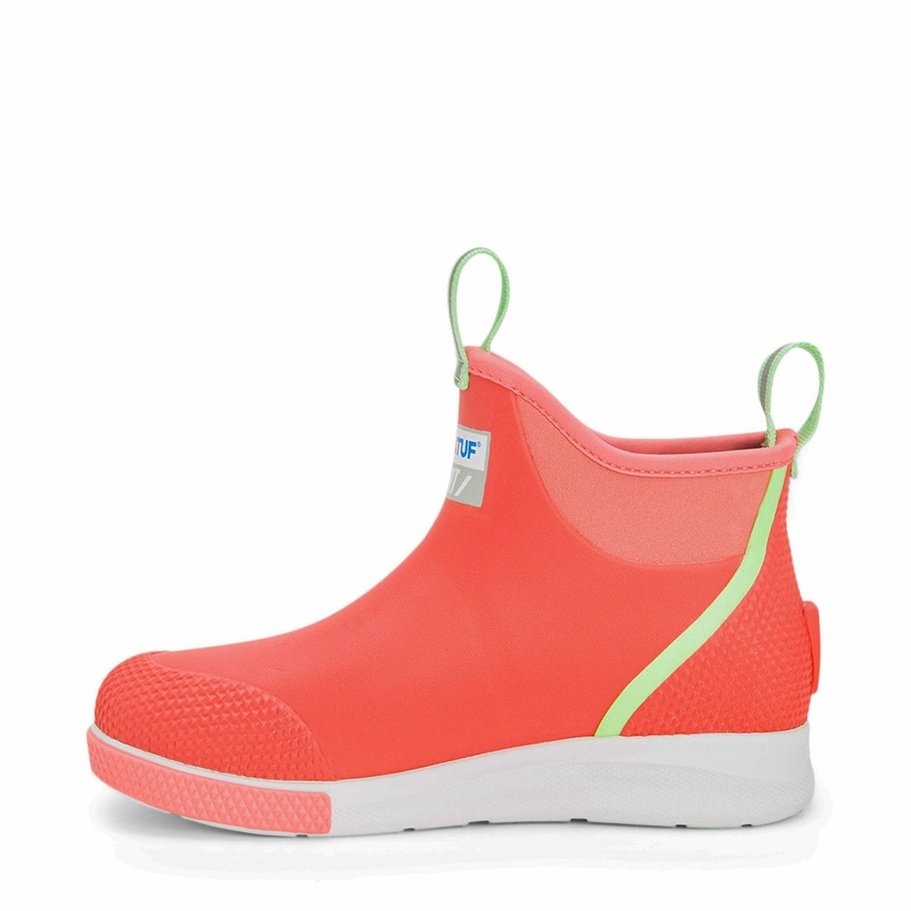 Xtratuf Womens Ankle Deck Boot Sport Coral - Side