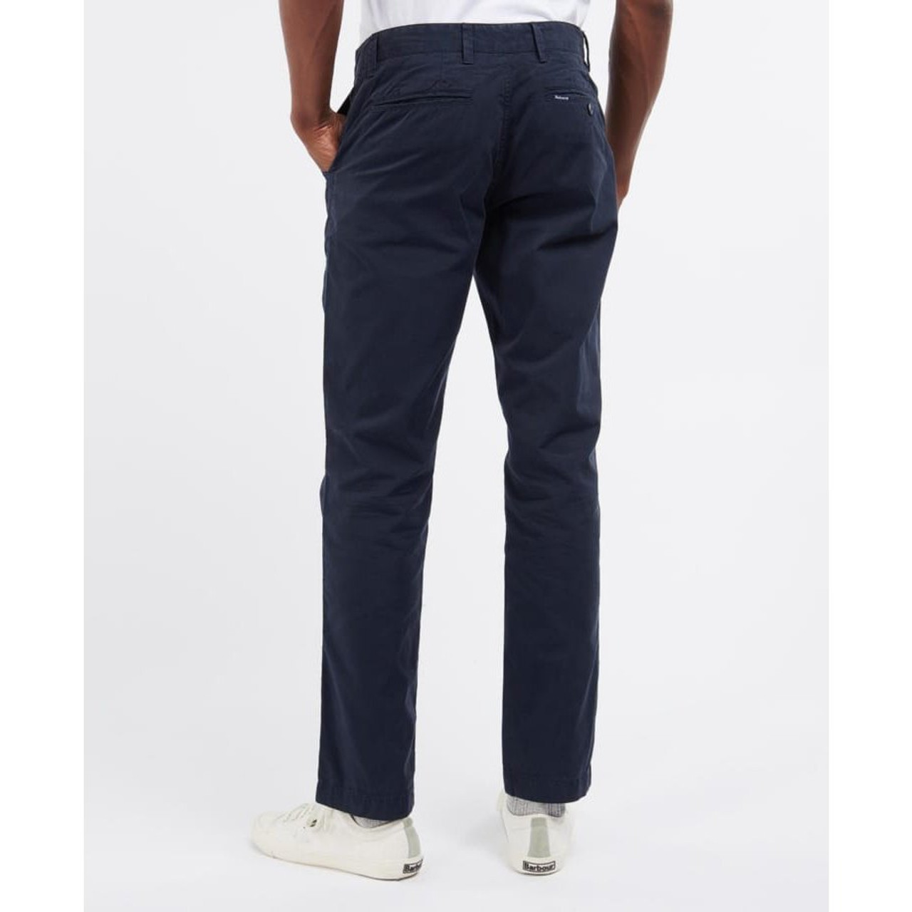 Barbour MTR0657 Glendale Chino Navy - Back