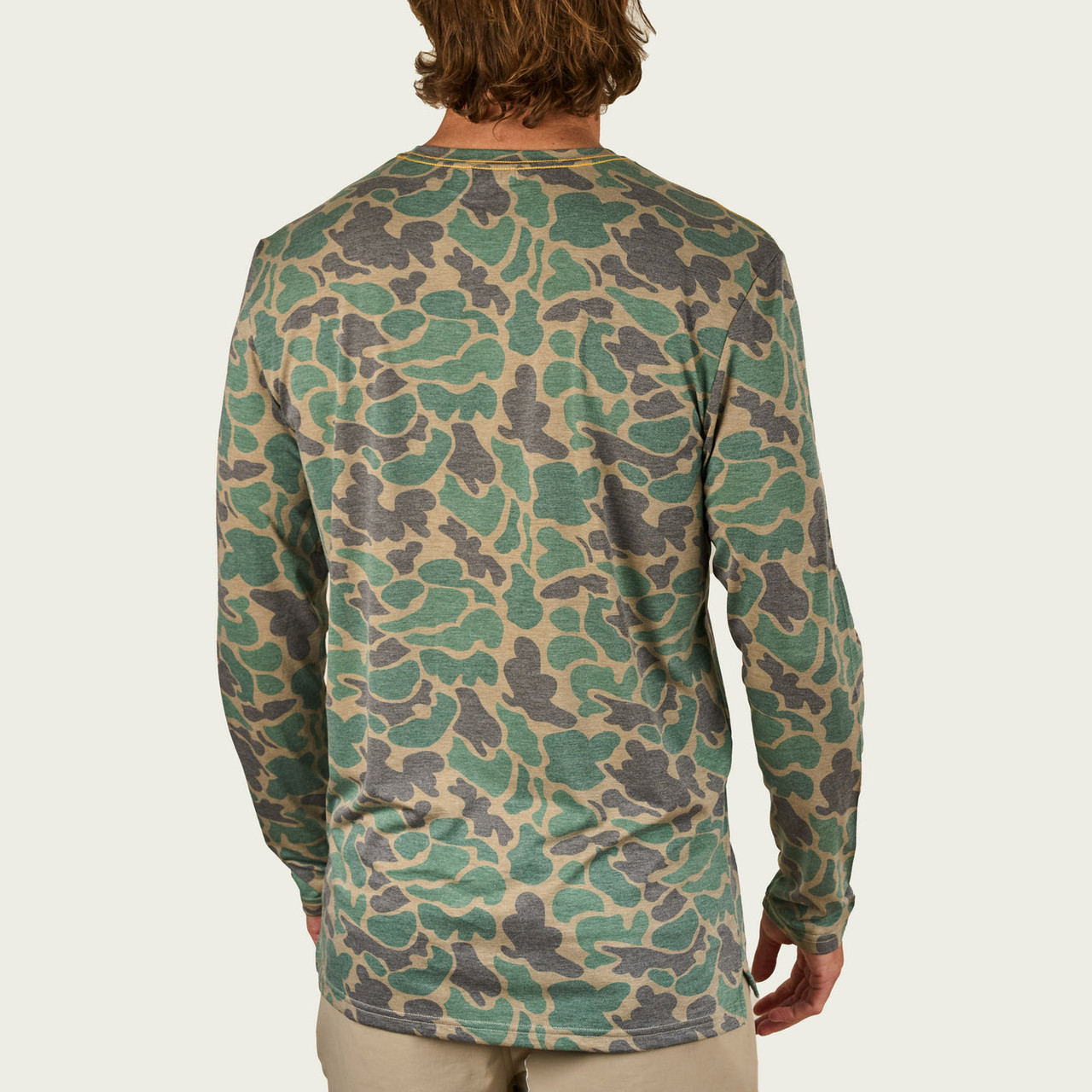 Marsh Wear MWK2038 Buxton Long Sleeve Tech Tee GreenMallardCamo