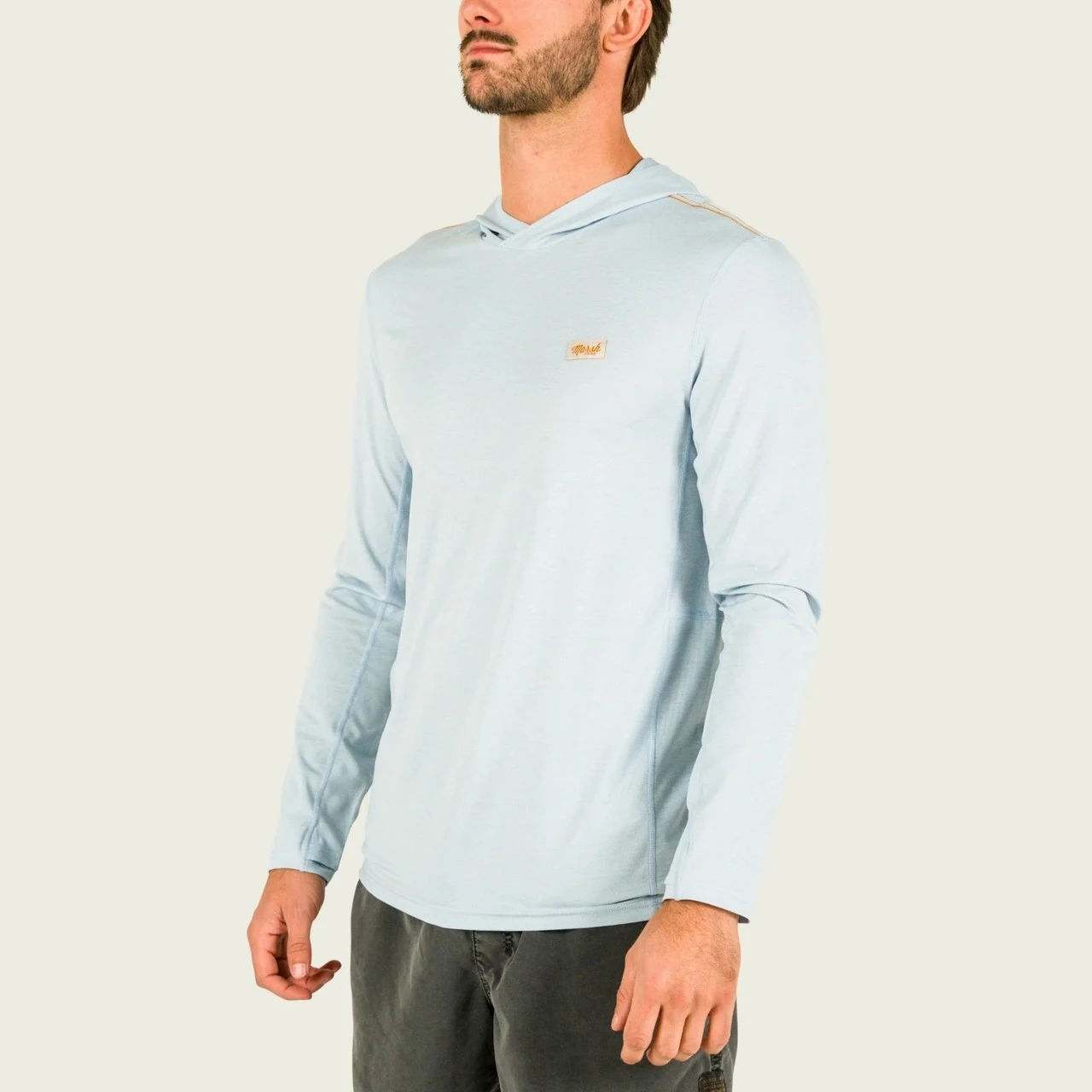 Marsh Wear MWK3010 High Noon Tech Hoodie - Angel Falls Heather