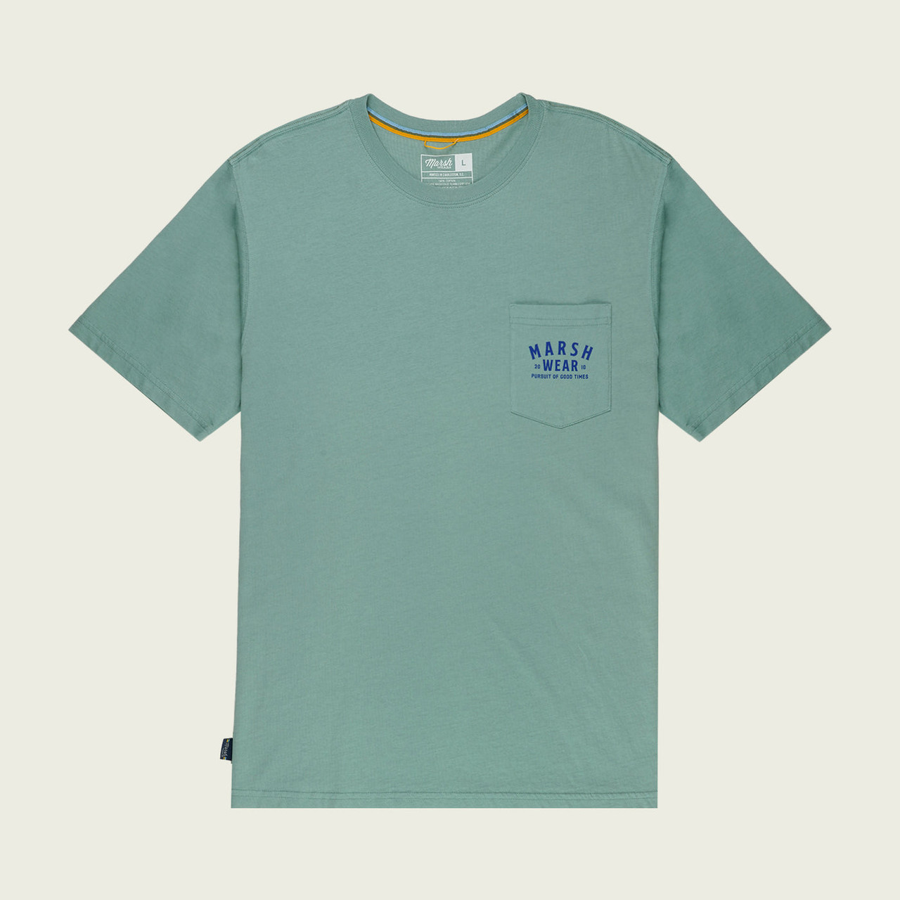 Marsh Wear MWT1068 Alton Camo Short Sleeve Tee TrellisGreen