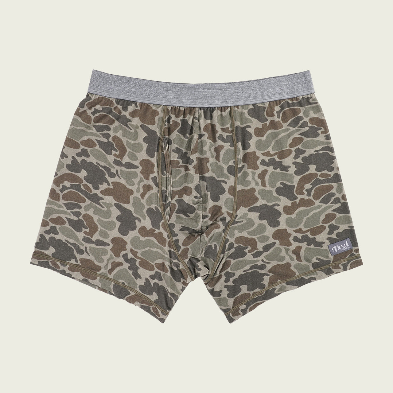 Marsh Wear MWU01 Buxton Brief Boxers DarkGreenMallardCamo